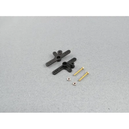 RACTIVE Bell Crank 180deg w/Screws (pk2) F-RCA180