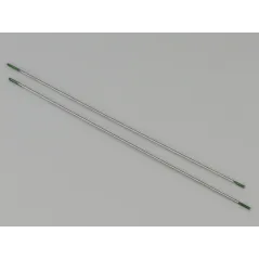 RACTIVE M2x200mm Threaded Rod A2 Stainless Steel 2pk F-RCA302