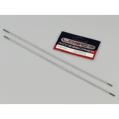 RACTIVE M2x200mm Threaded Rod A2 Stainless Steel 2pk F-RCA302