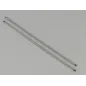RACTIVE M3x200mm Threaded Rod A2 Stainless Steel 2pk F-RCA303