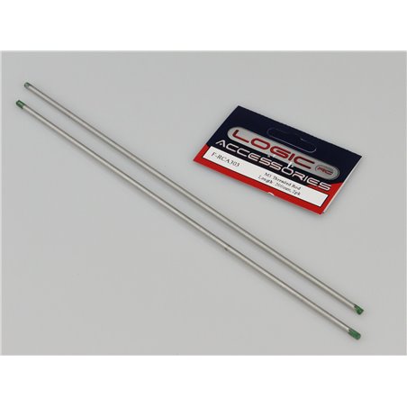 RACTIVE M3x200mm Threaded Rod A2 Stainless Steel 2pk F-RCA303