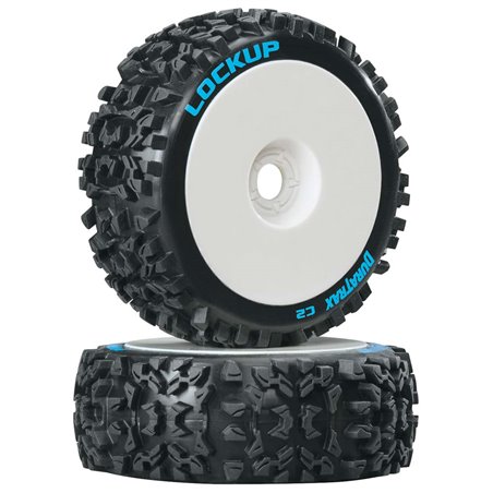 DURATRAX Lockup 1/8 Buggy Tire Mounted (2) G-DTXC3615