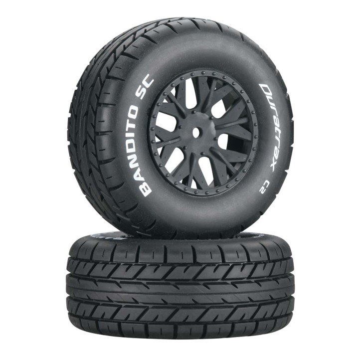DURATRAX Bandito SC Tire C2 Mounted ASC SC10 4x4 (2) G-DTXC3702