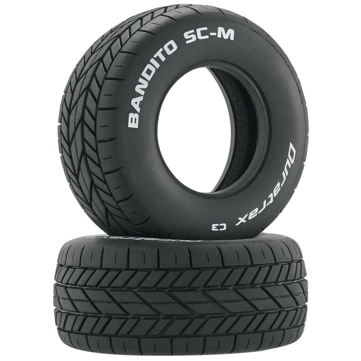 DURATRAX Bandito SC-M Oval Tire C3 (2) G-DTXC3801