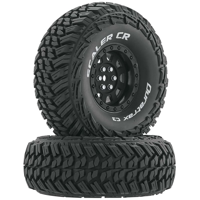 DURATRAX Scaler CR C3 Mounted 1.9 Crawler Black (2) G-DTXC4022
