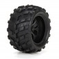 ECX Front/Rear Premount Tire:(2) 1:24 4WD Ruckus ECX40004