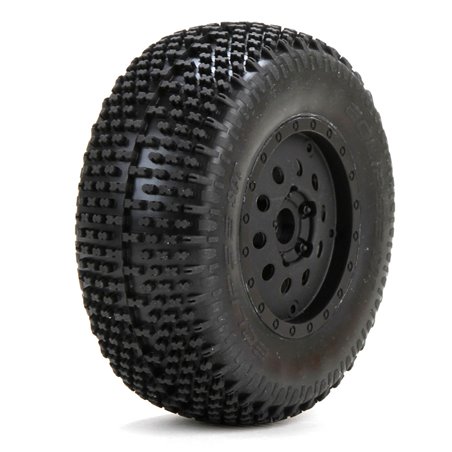 Losi Premount Eclipse Tire/Wheel Front (2): XXX-SCT LOS43004