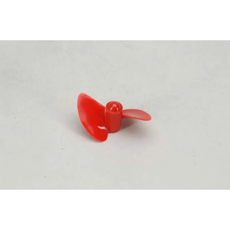 RACTIVE 2 Bladed 45mm Waterscrew Red Nylon M5 LH H-RMA3015