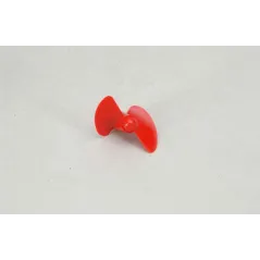 RACTIVE 2 Bladed 40mm Waterscrew Red Nylon M4 LH H-RMA3020