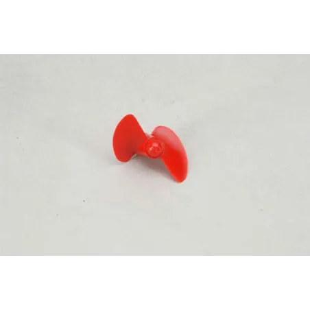 RACTIVE 2 Bladed 40mm Waterscrew Red Nylon M4 LH H-RMA3020