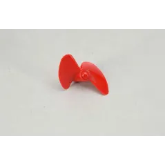 RACTIVE 2 Bladed 50mm Waterscrew Red Nylon M4 LH H-RMA3022