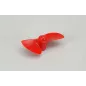 RACTIVE 2 Bladed 50mm Waterscrew SR Red Nylon M4 LH H-RMA3043