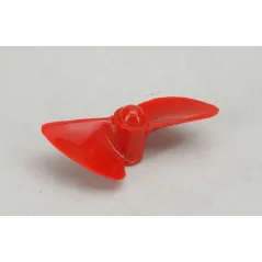 RACTIVE 2 Bladed 55mm Waterscrew SR Red Nylon M4 LH H-RMA3044