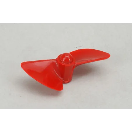 RACTIVE 2 Bladed 55mm Waterscrew SR Red Nylon M4 LH H-RMA3044