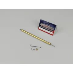 RACTIVE Fine Line Prop Shaft 5in M2/2mm Stainless 6mm dia Tube I-RMA2310