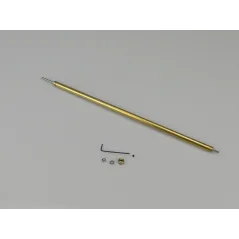 RACTIVE Fine Line Prop Shaft 8in M2/2mm Stainless 6mm dia Tube I-RMA2322