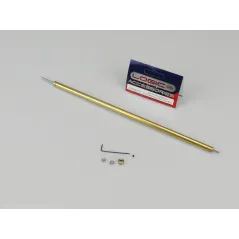 RACTIVE Fine Line Prop Shaft 8in M2/2mm Stainless 6mm dia Tube I-RMA2322