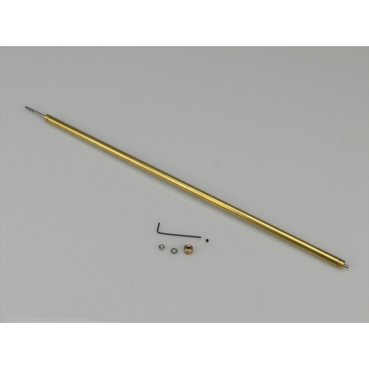 RACTIVE Fine Line Prop Shaft 10in M2/2mm Stainless 6mm dia Tube I-RMA2330