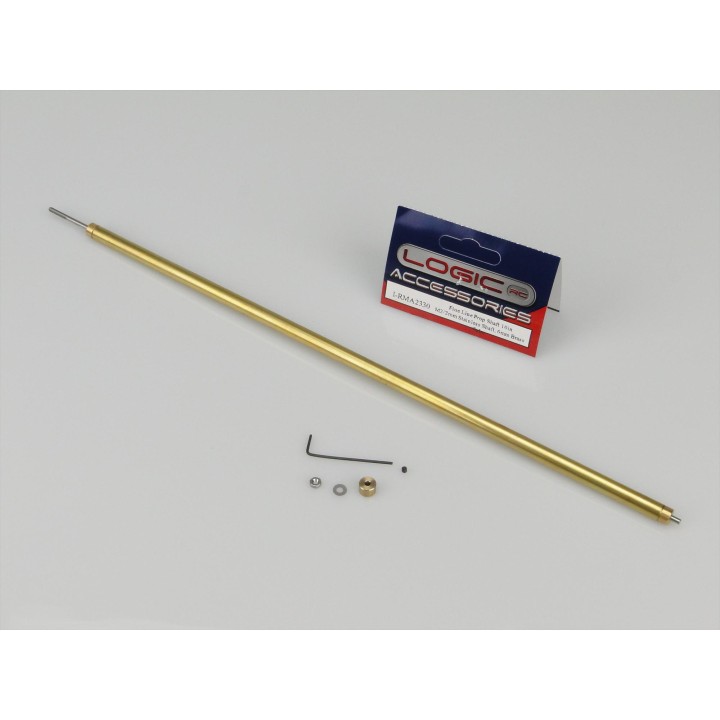 RACTIVE Fine Line Prop Shaft 10in M2/2mm Stainless 6mm dia Tube I-RMA2330