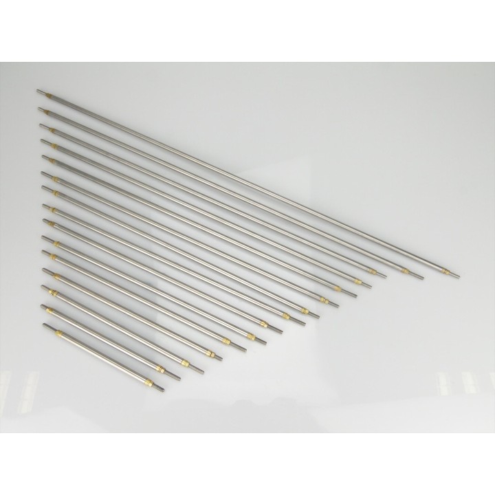 RACTIVE Fine Line Prop Shaft 13in M4 Stainless 6mm dia I-RMA4342