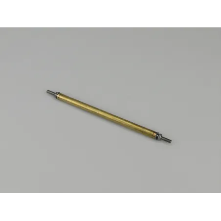 RACTIVE Prop Shaft 4in M4/4mm Stainless Shaft, 8mm dia Brass Tube I-RMA4406