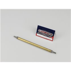 RACTIVE Prop Shaft 4in M4/4mm Stainless Shaft, 8mm dia Brass Tube I-RMA4406