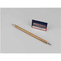 RACTIVE Prop Shaft 6in M4/4mm Stainless Shaft, 8mm dia Brass Tube I-RMA4414