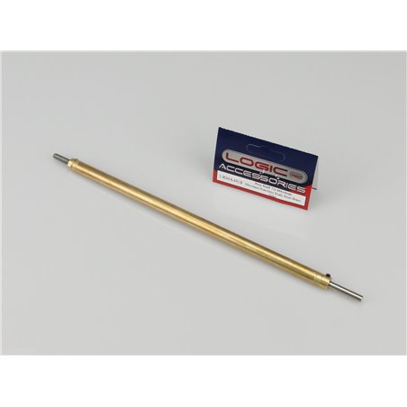RACTIVE Prop Shaft 7in M4/4mm Stainless Shaft, 8mm dia Brass Tube I-RMA4418