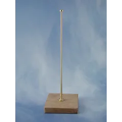 RACTIVE Profiled Flagstaff Complete (Brass)(Pk2)