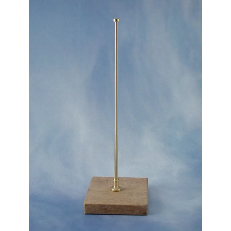 RACTIVE Profiled Flagstaff Complete (Brass)(Pk2)