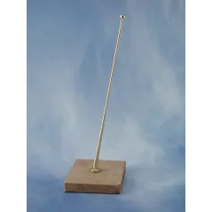 RACTIVE Angled Flagstaff Complete (Brass)(Pk2)