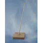 RACTIVE Angled Flagstaff Complete (Brass)(Pk2)