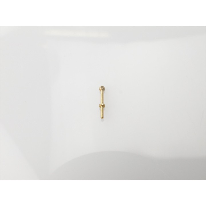 RACTIVE 1 Hole Stanchion, Brass 6mm (Pk10) J-RMA66106