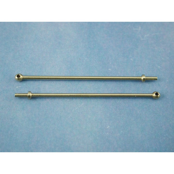 RACTIVE 1 Hole Stanchion, Brass 40mm (Pk10) J-RMA66140