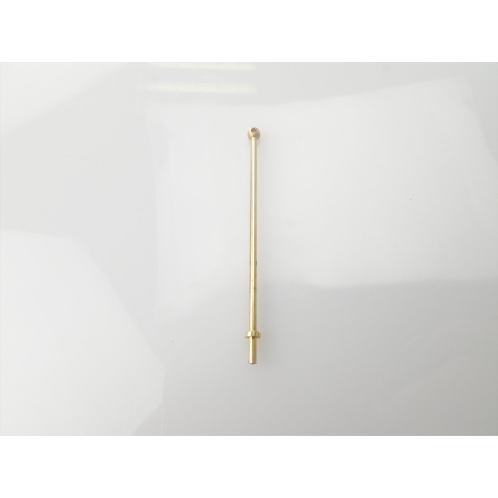 RACTIVE 1 Hole Stanchion, Brass 40mm (Pk10) J-RMA66140