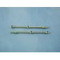 RACTIVE 2 Hole Stanchion, Brass 30mm (Pk10) J-RMA66230
