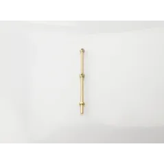 RACTIVE 2 Hole Stanchion, Brass 30mm (Pk10) J-RMA66230