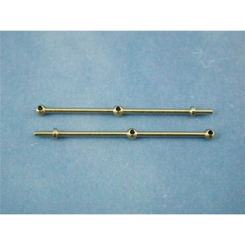 RACTIVE 2 Hole Stanchion, Brass 35mm (Pk10) J-RMA66235