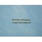 RACTIVE 3 Hole Stanchion, Brass 20mm (Pk10) J-RMA66320