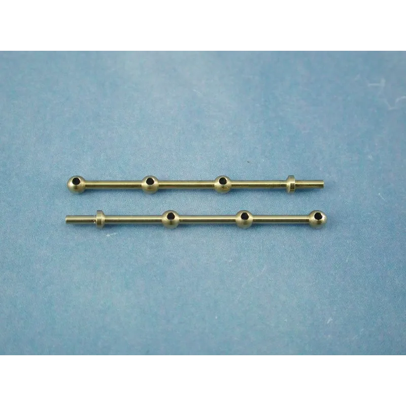 RACTIVE 3 Hole Stanchion, Brass 30mm (Pk10) J-RMA66330 RACTIVE 3 Hole Stanchion, Brass 30mm (Pk10) J-RMA66330