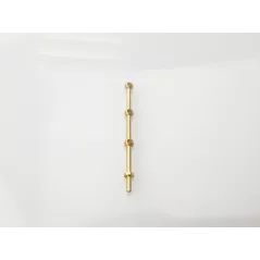 RACTIVE 3 Hole Stanchion, Brass 30mm (Pk10) J-RMA66330