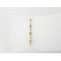 RACTIVE 3 Hole Stanchion, Brass 30mm (Pk10) J-RMA66330 RACTIVE 3 Hole Stanchion, Brass 30mm (Pk10) J-RMA66330