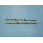 RACTIVE 3 Hole Stanchion, Brass 35mm (Pk10) J-RMA66335
