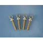 RACTIVE Eyebolt M3 Ball:5.5mm Thread Length :14mm(Pk4)