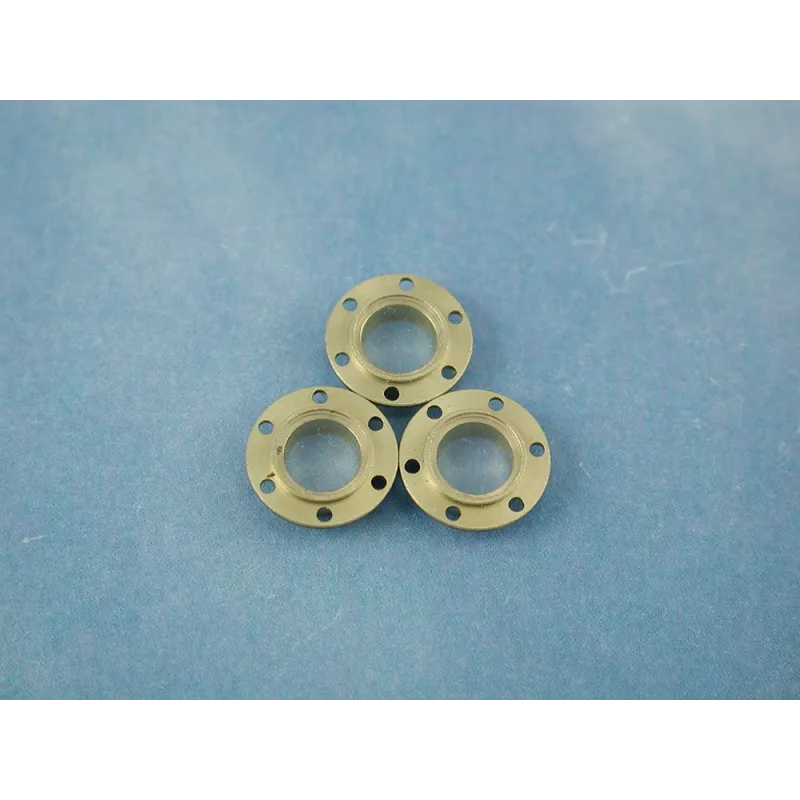 RACTIVE Porthole, 10mm, With 6 Hole Flange, Glazed, 10pk J-RMA67010
