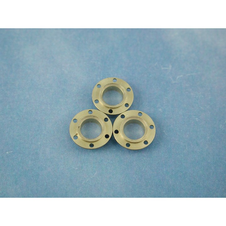 RACTIVE Porthole, 10mm, With 6 Hole Flange, Glazed, 10pk J-RMA67010