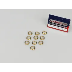 RACTIVE Porthole, 14mm, With 6 Hole Flange, Glazed, 10pk J-RMA67014