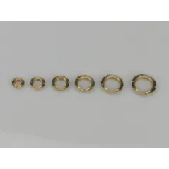 RACTIVE Porthole, 16mm, With 6 Hole Flange, Glazed, 10pk J-RMA67016