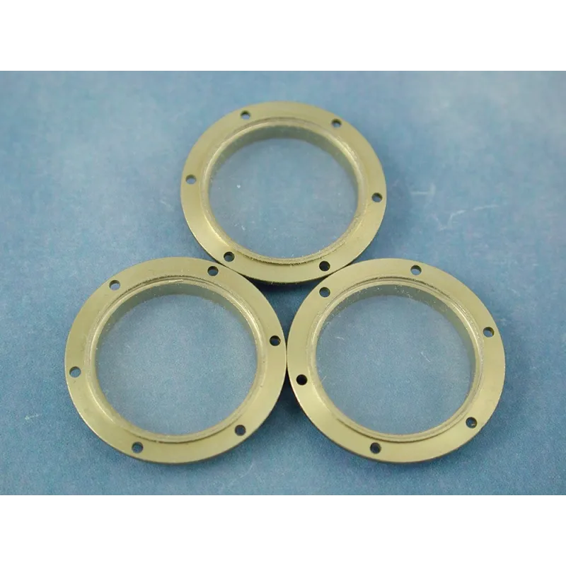 RACTIVE Porthole, 20mm, With 6 Hole Flange, Glazed, 10pk J-RMA67020 RACTIVE Porthole, 20mm, With 6 Hole Flange, Glazed, 10pk J-RMA67020