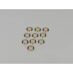 RACTIVE Porthole, 20mm, With 6 Hole Flange, Glazed, 10pk J-RMA67020